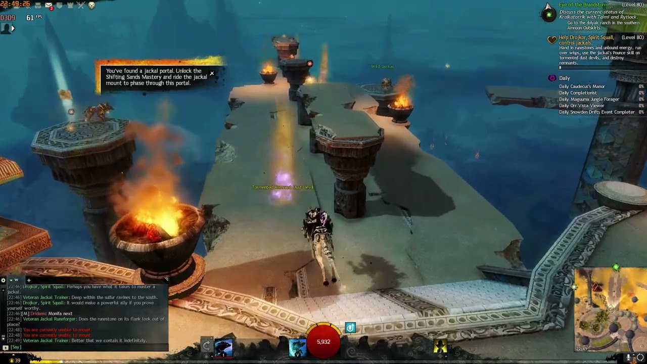 Guild Wars 2 path of fire --- Unlock Jackal Run ---