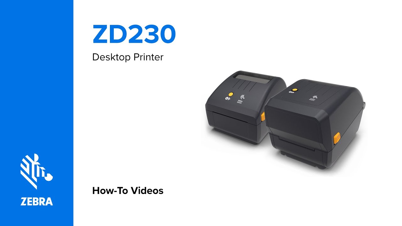 How to Set Up and Maintain Your ZD230 Printer | Zebra