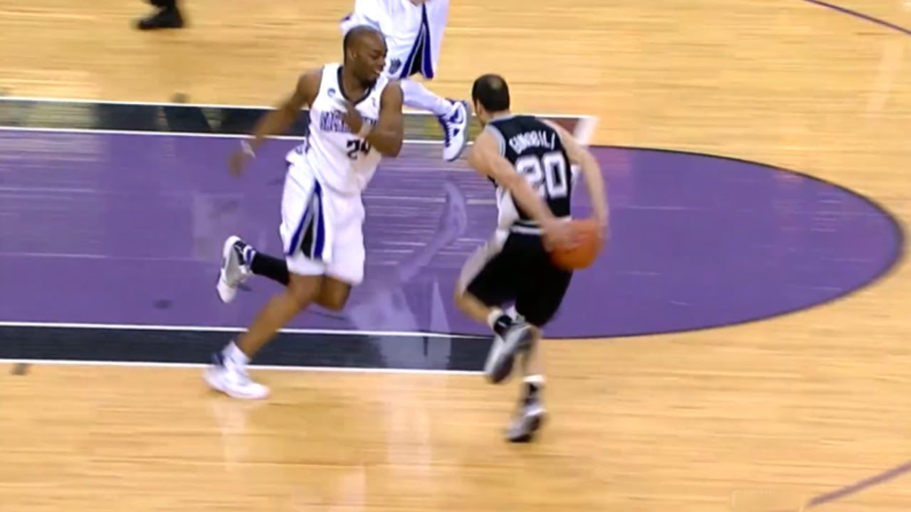 Manu Ginóbili Playing Streetball in the NBA