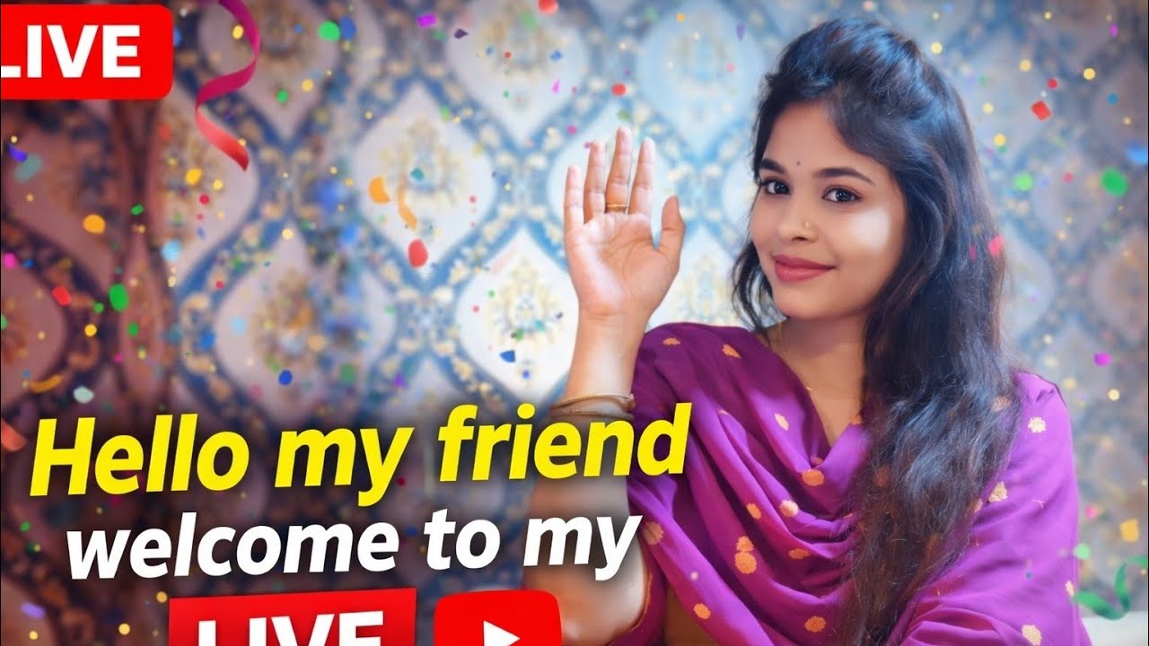 Ruthi Creatives 24 is live! love you all my friends ❤️❤️❤️ #liveviral #youtubeliveviral