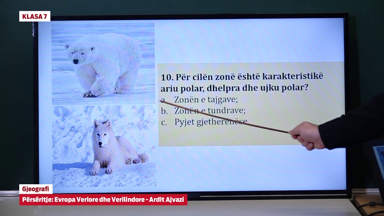 e Mesimi Klasa 7 - 7100 Gjeografi - Përsëritje - Evropa Veriore dhe Verilindore