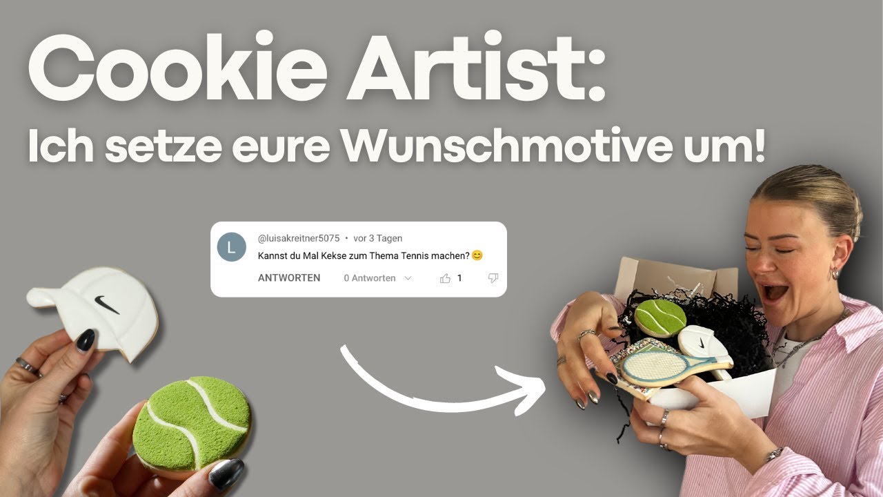 Cookie Artist: Ich setze eure Keks Wunschmotive um! Was soll ich als nächstes dekorieren? 🍪