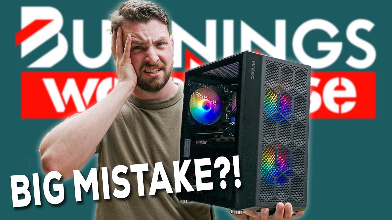 I Bought The CHEAPEST Gaming PC from Bunnings... (It's HORRIFIC)