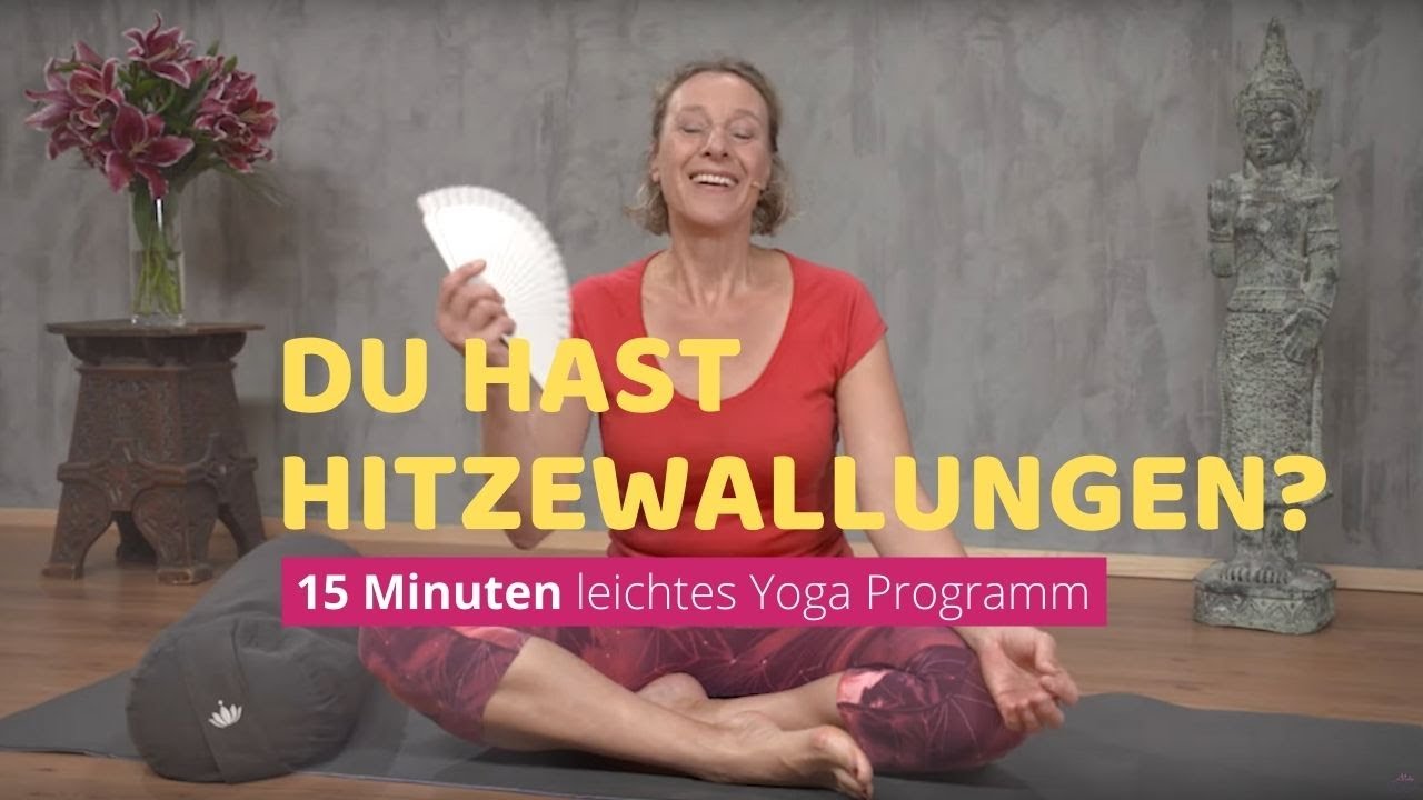 Yoga bei Hitzewallungen in den Wechseljahren | Serie bei Wechseljahresbeschwerden #1 | Hormonyoga
