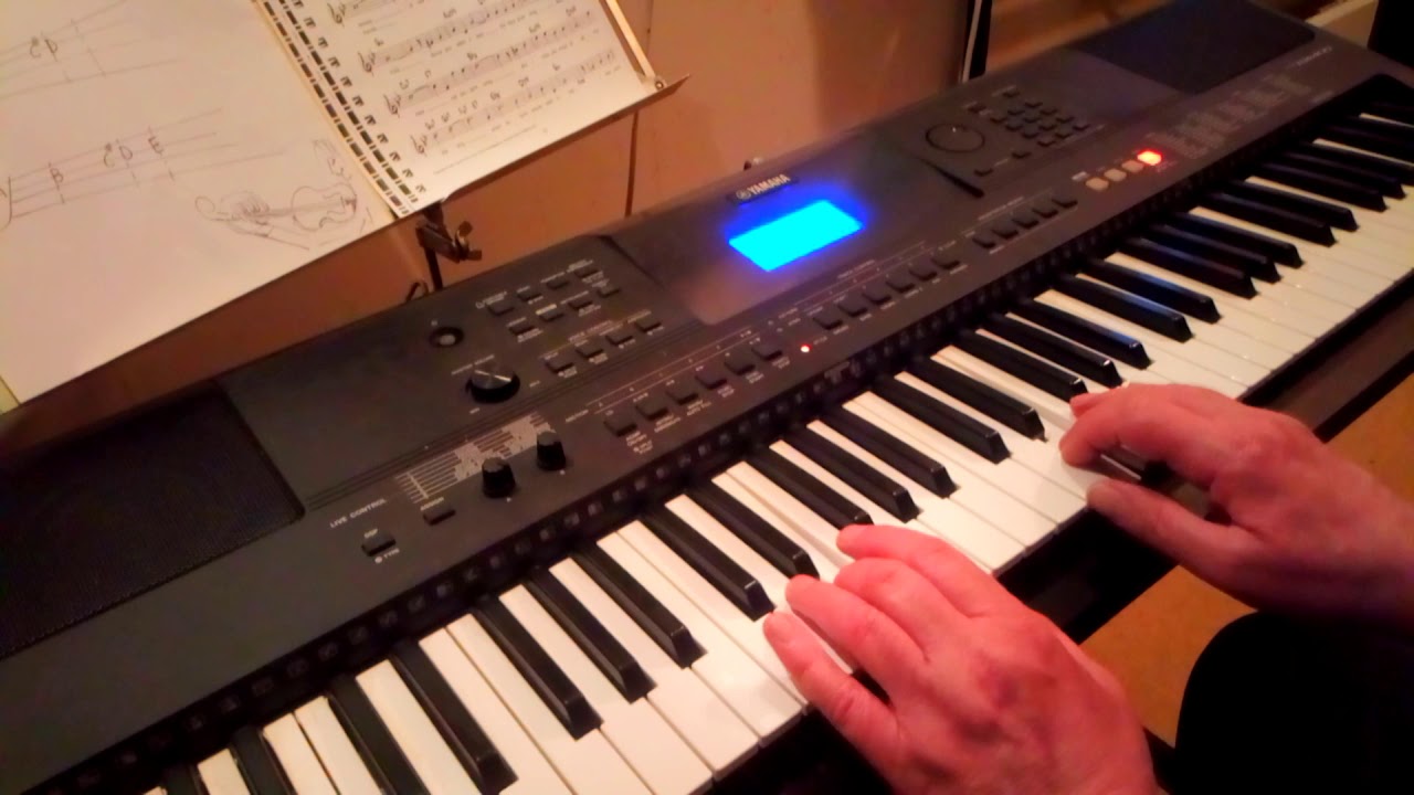 1. Piano för nybörjare. Keyboard for beginners 1. Hans-Erik Nyström lär ut.