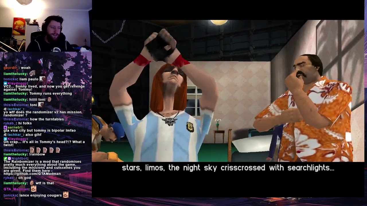 Grand Theft Auto: Vice City, But Everything is Randomised (Rainbomizer 2.0)