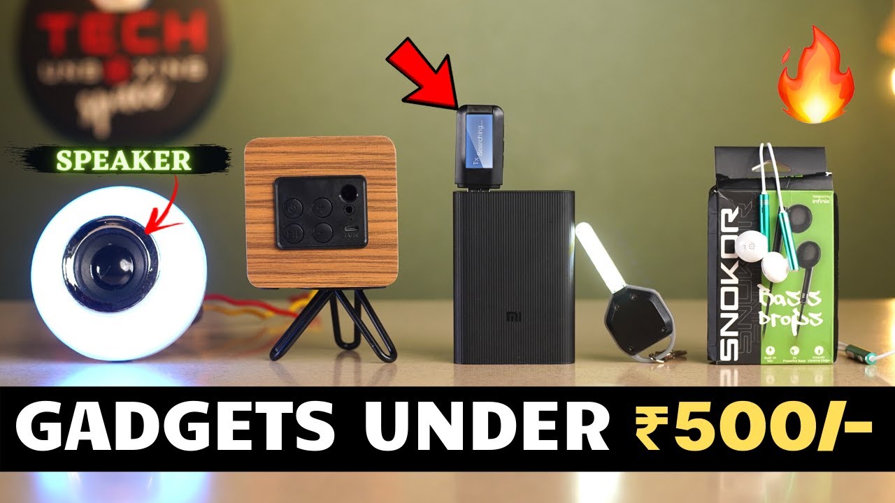 Unique Gadgets Under Rs 500/- | Part 72 | Tech Unboxing 🔥