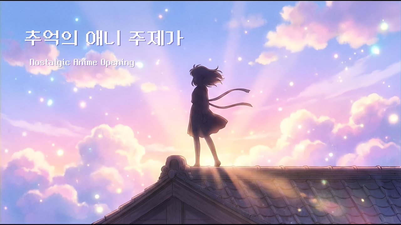 Nostalgic Anime Opening Playlist 🌙 Retro Anime Music for Study & Relax | 추억의 애니 주제가 모음