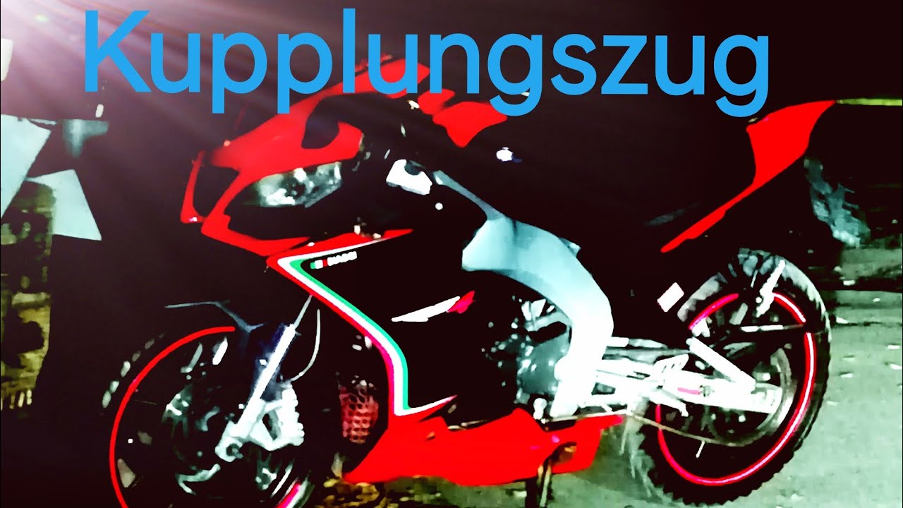 Aprilia RS4 125 Motorrad Kupplungszug wechseln