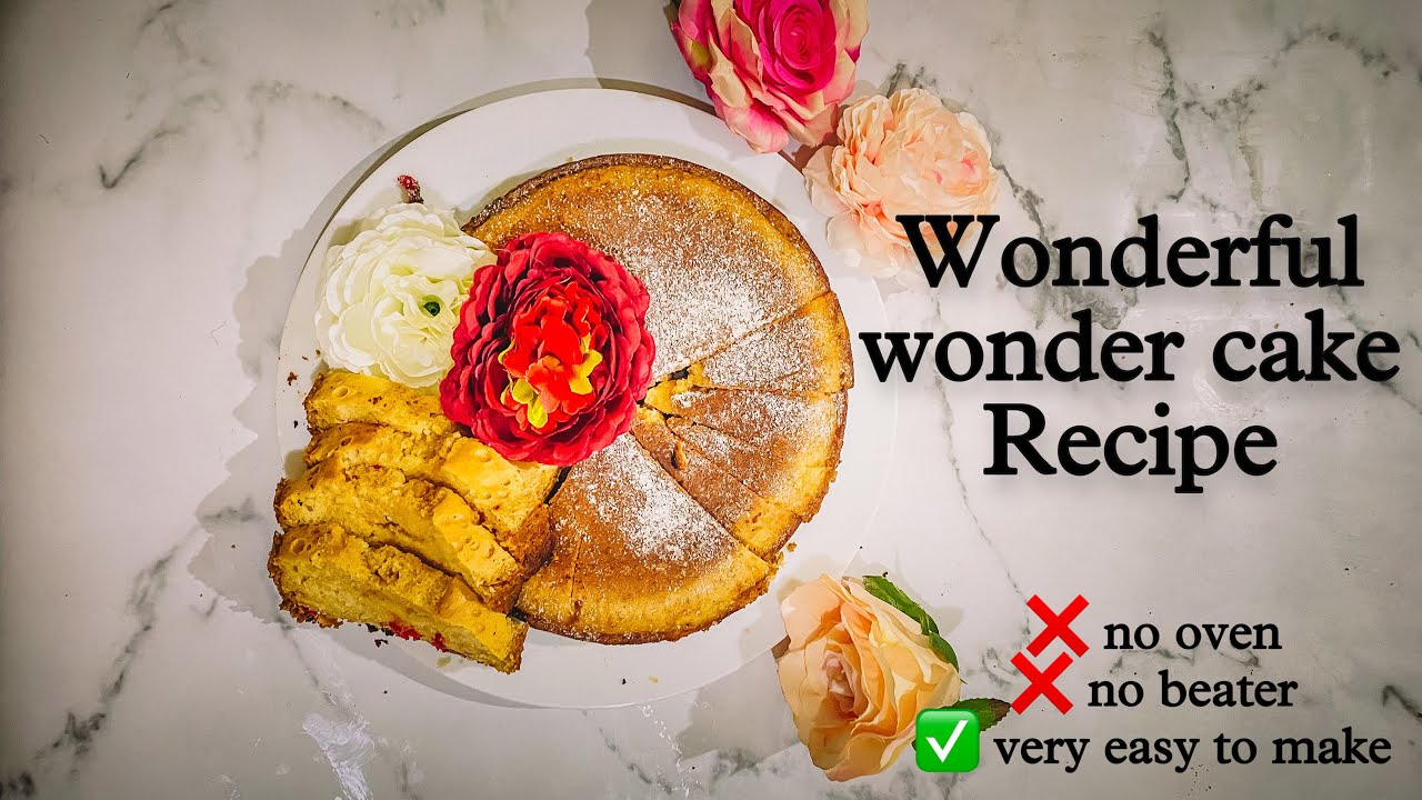 Very soft and delicious wonder cake recipe | No Oven No Beater | easy cake recipe 