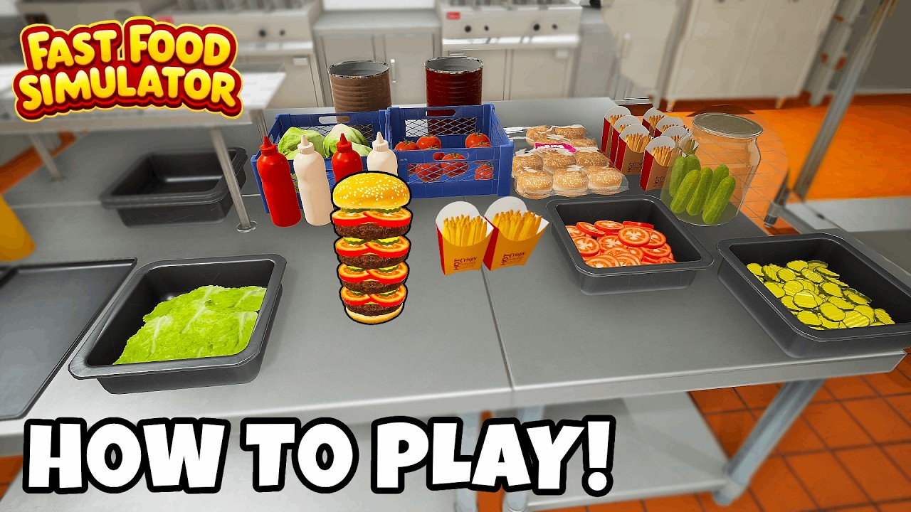 HOW TO PLAY FAST FOOD SIMULATOR PROLOGUE