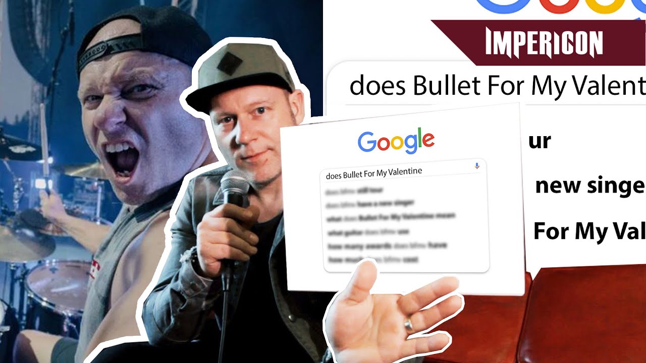 Jason Bowld | Bullet For My Valentine Answering The Most Asked Questions On The Internet