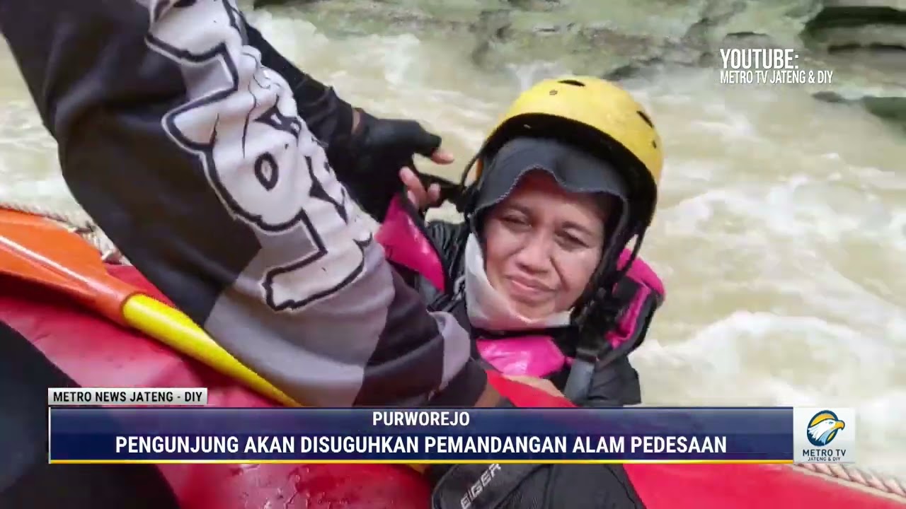 Serunya Rafting di Sungai Bogowonto
