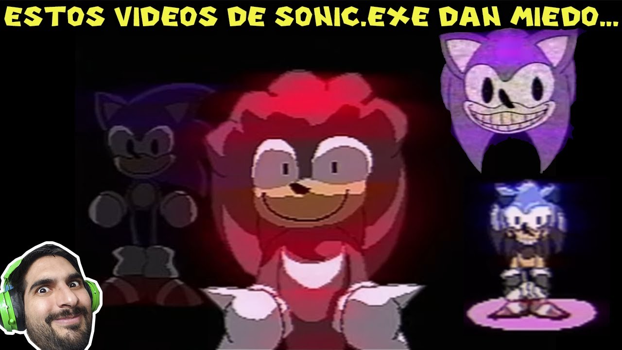 REACCIONANDO A VIDEOS ATERRADORES DE SONIC.EXE - Pepe el Mago Juega