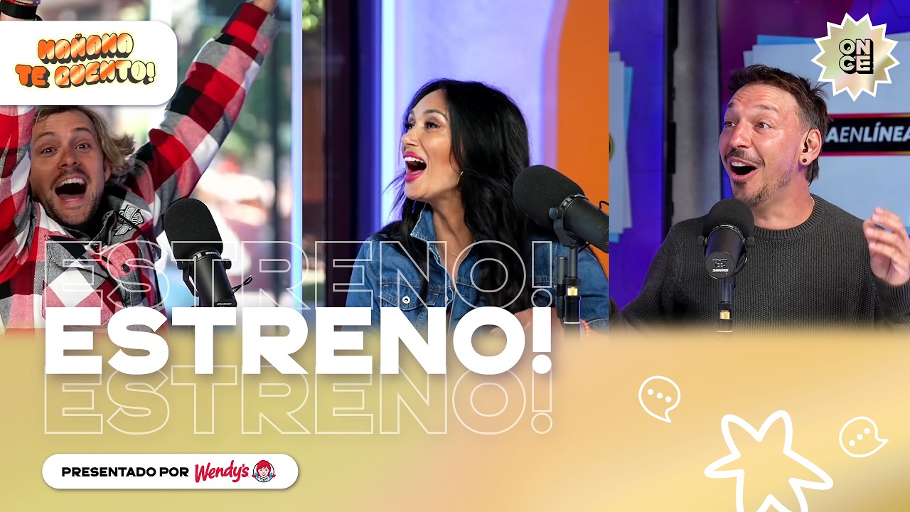 ESTRENO MA&Ntilde;ANA TE CUENTO! - PAMELA D&Iacute;AZ, RODRIGO GALLINA, JOAQU&Iacute;N M&Eacute;NDEZ