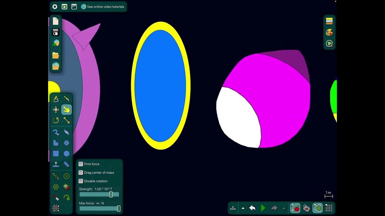Algodoo Universe Size Comparison (Multiverse Universe Party)