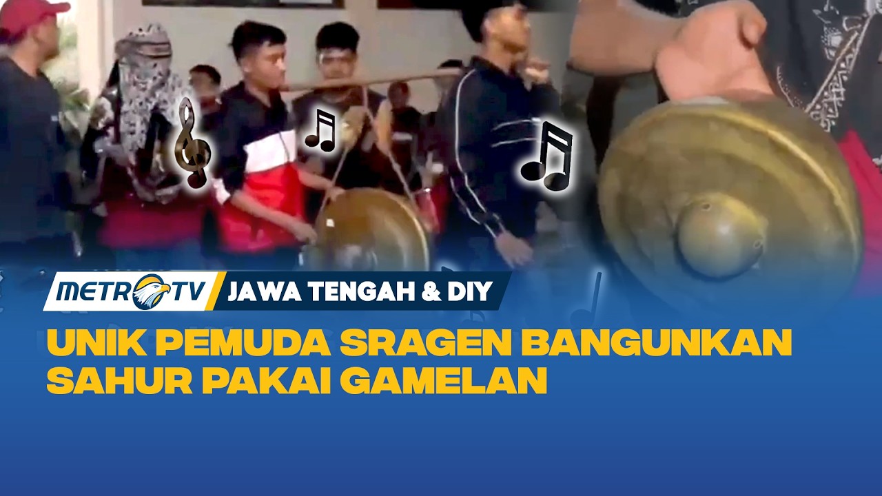 Tradisi Sahur Unik Pemuda di Sragen, Kelling dengan Gamelan