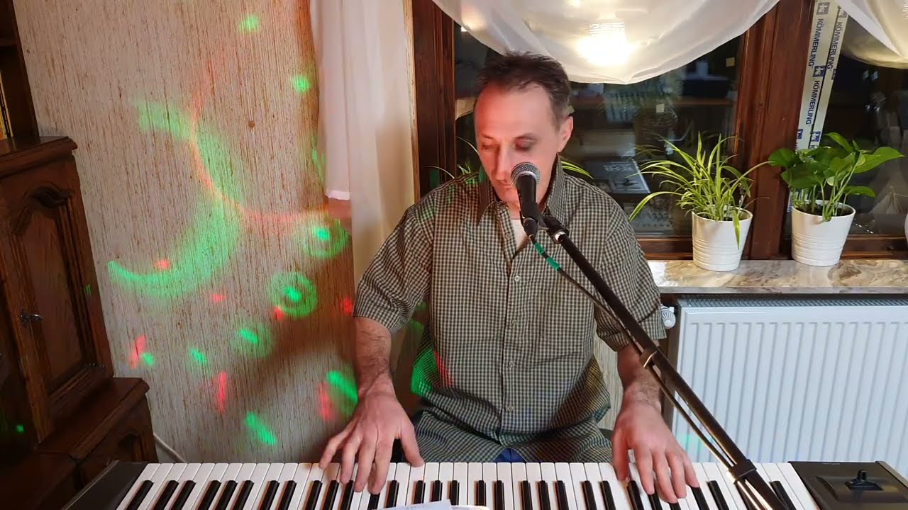 Kicsiny falun ott születtem én + A Donáth úti orgonák (cover) live by Péter László