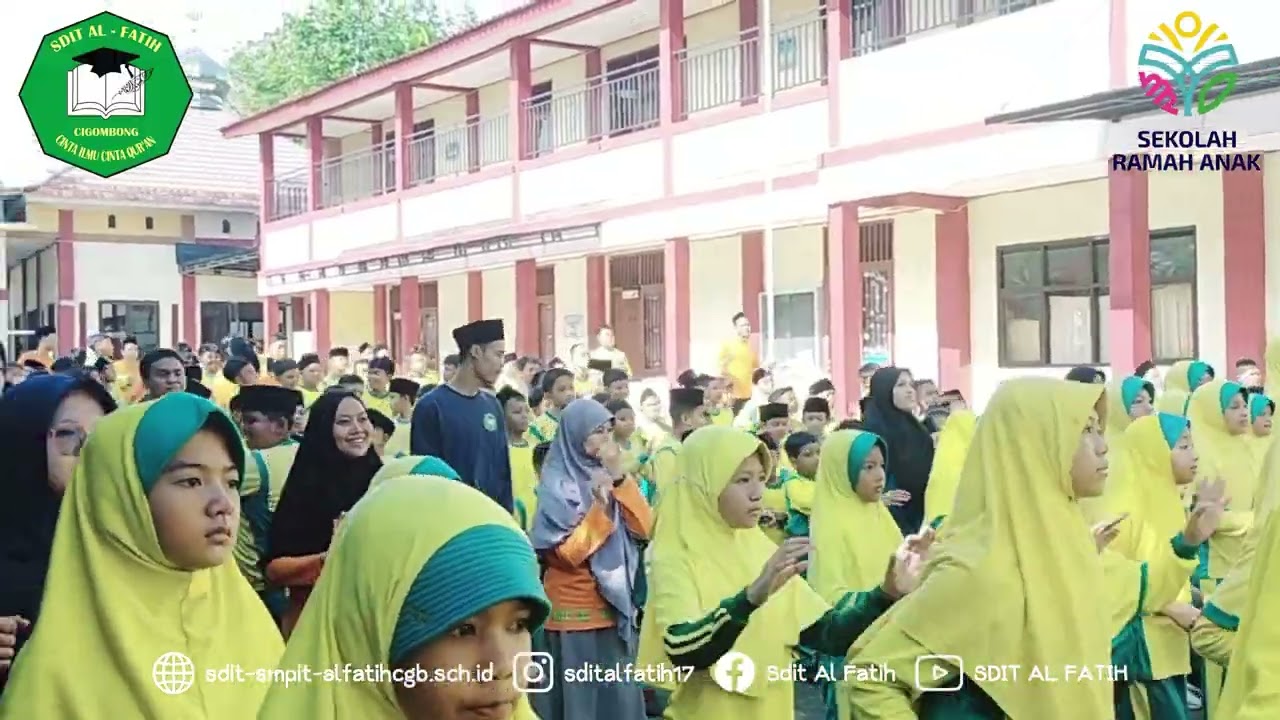 Sdit Alfatih Senam Bersama Tujuh Kebiasaan Indonesia Hebat