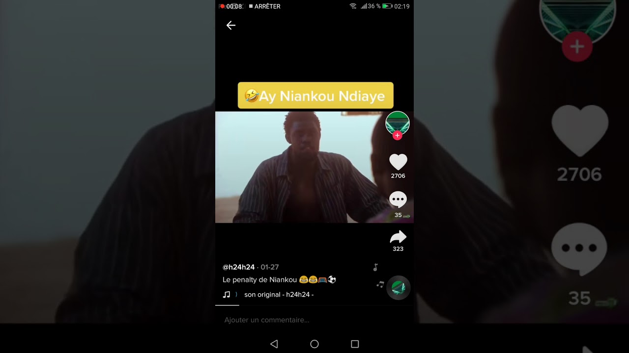 le penalty de niankou sur ganou thies