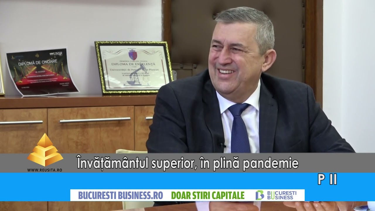 Proiectele Univeristatii Petrosanii, cu Rectorul Sorin Mihai Radu, la Reusita TV, partea 2