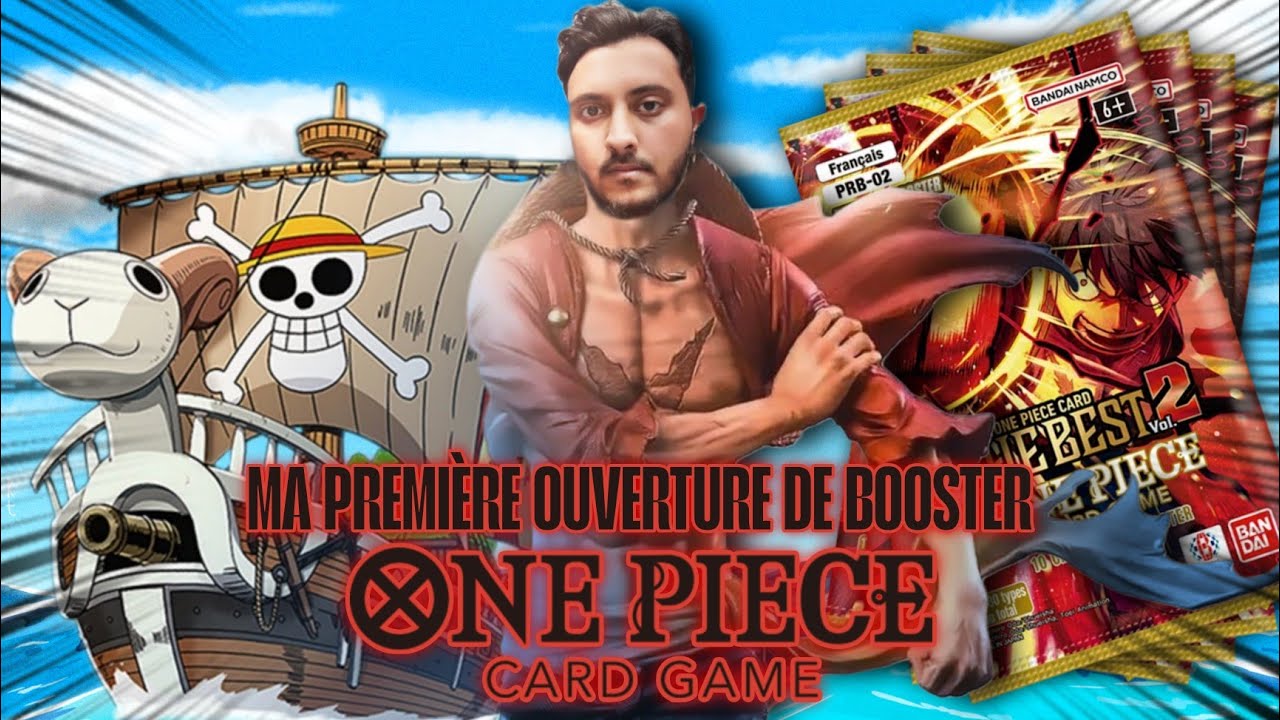 OUVERTURE DE MON PREMIER BOOSTER - ONE PIECE CARD GAME