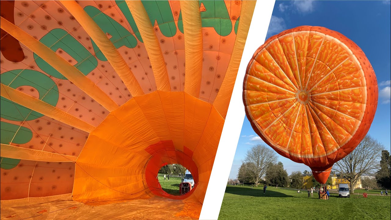 MJ Ballooning | 20/03/22 - Orange Special Shape Inflation