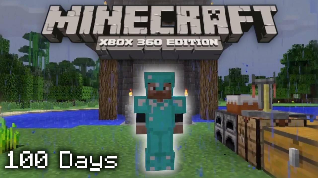 100 Days in Minecraft Xbox 360