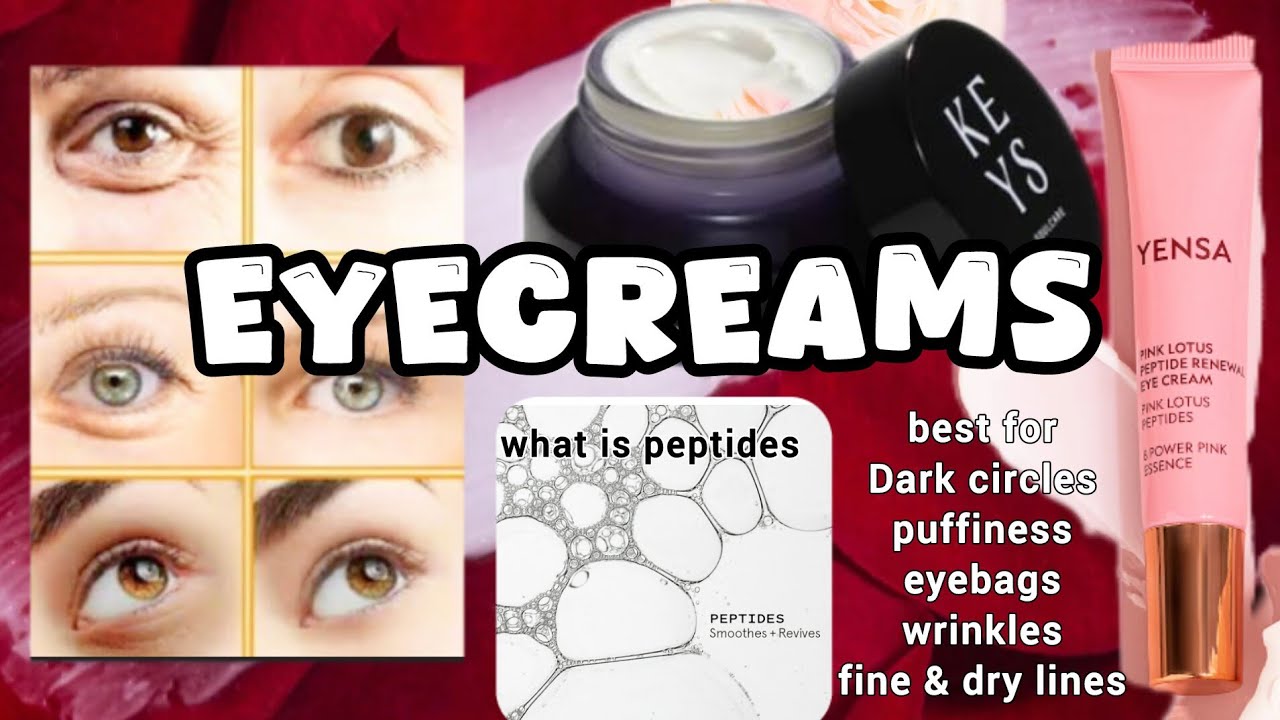 Dark circle treatment | Eye Creams Say GOOD BYE  | How yensa & keys Eye Creams revitalized 👁👃👁