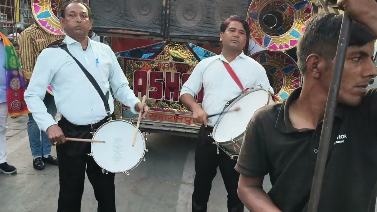 Ashok band Saharanpur.new salami ustad Abdul tahasin recording Naushad.14.04.2025. Kentki. Deoband