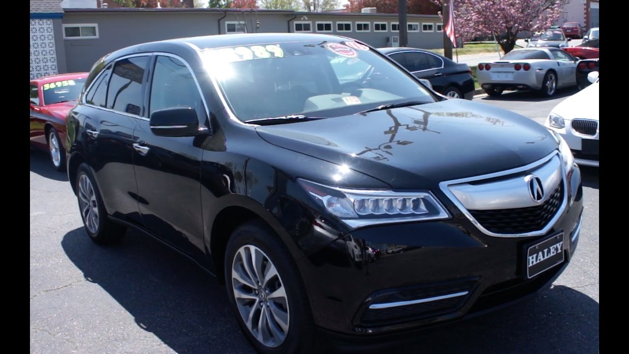 *SOLD* 2015 Acura MDX SH-AWD Walkaround, Start up, Tour and Overview
