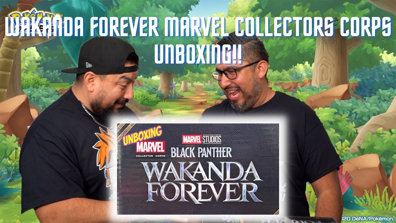 Wakanda Forever Collectors Corps Unboxing!#pokemoncommunity #funkopopunboxing #marvelcollectorcorps