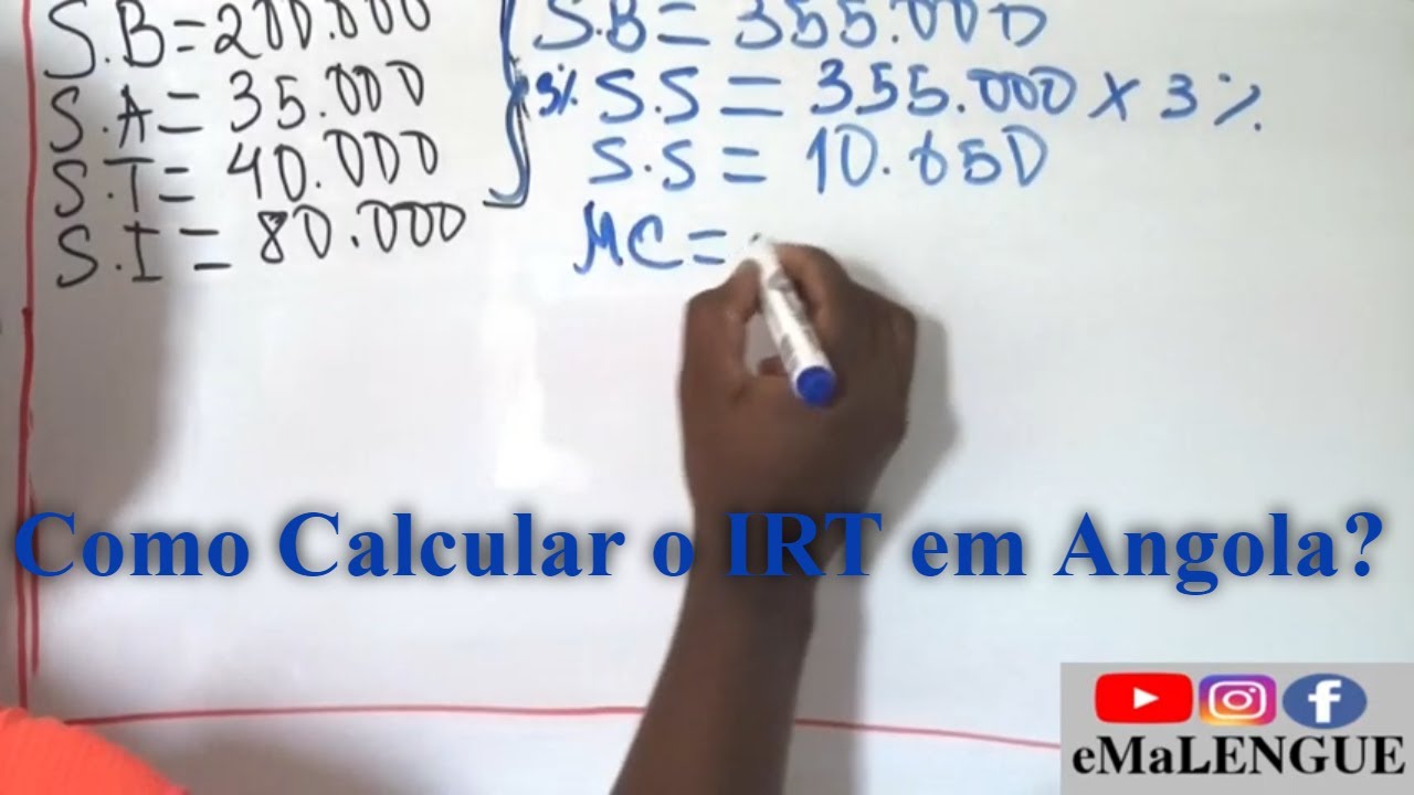 Como Calcular o IRT em Angola?