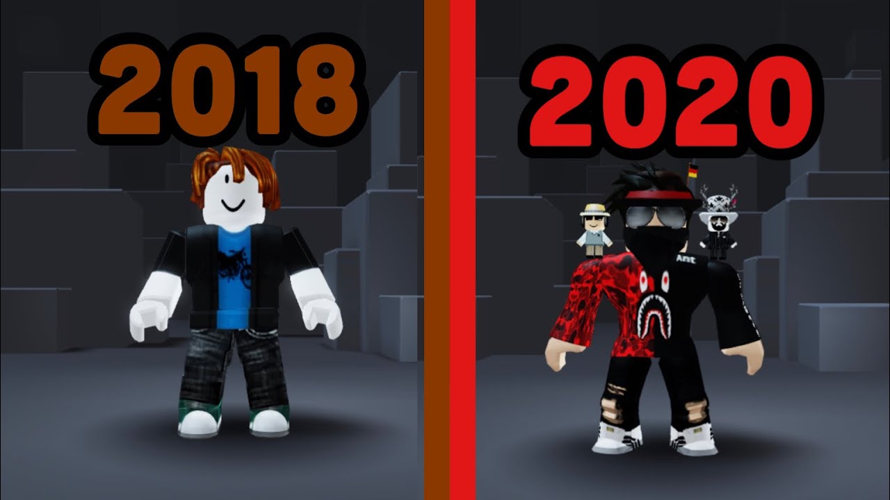 ¡Evolución de mi avatar! 😱 (2018-2020) | ROBLOX