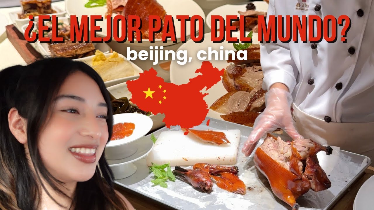 eating peking duck in beijing, china 🇨🇳  - SPANISH/ESPAÑOL ʚ(•ө•)ɞ ♡. ₊˚⊹ ✩