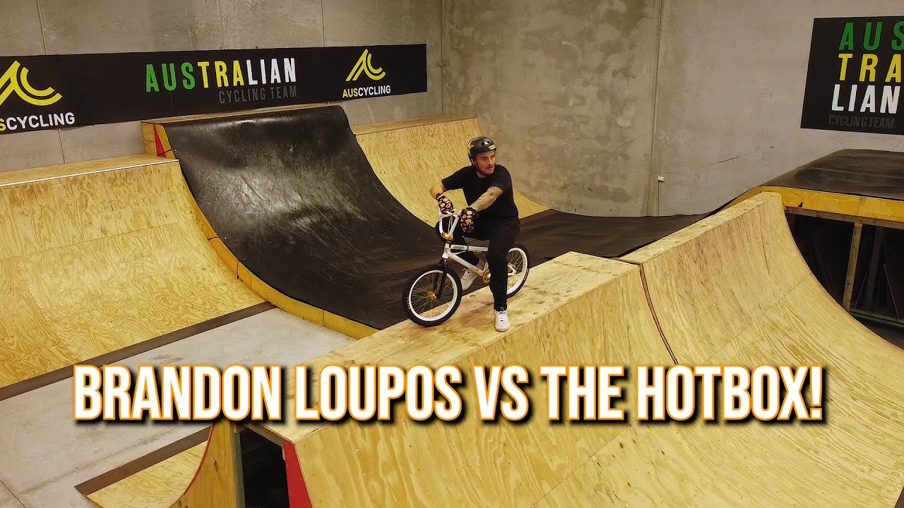 Brandon Loupos training for the Olympics