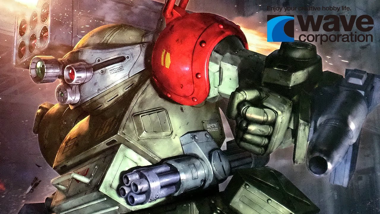 1年ぶりの新作ボトムズプラモ第2弾「WAVE 1/24 スコープドッグ レッドショルダーカスタム(SCOPEDOG RED SHOULDER CUSTOM)」開封・組立・レビュー / 装甲騎兵ボトムズ