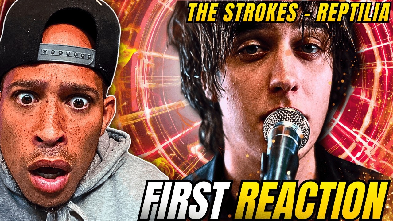 Rapper FIRST time REACTION to The Strokes - Reptilia! HOLY smokes this is INTENSE....