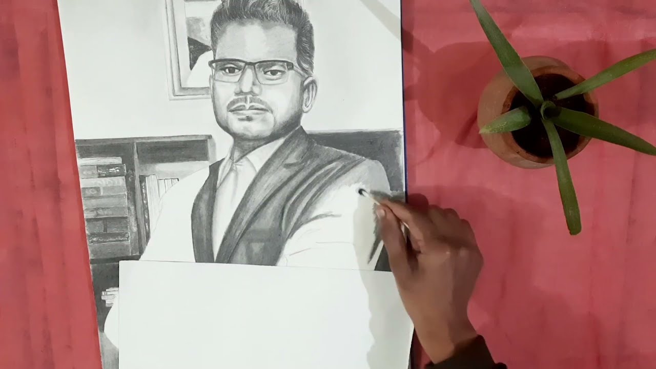 J.sai deepak portrait|Timelapse|@BuddhiMedia #lawyer