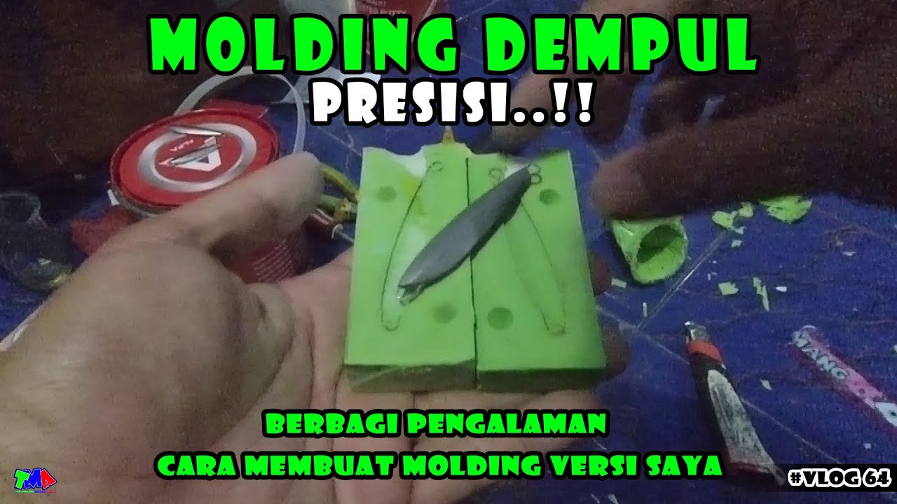 Berbagi cara membuat cetakan metal jig dari dempul || molding dempul versi saya #toekangmlipirs 64