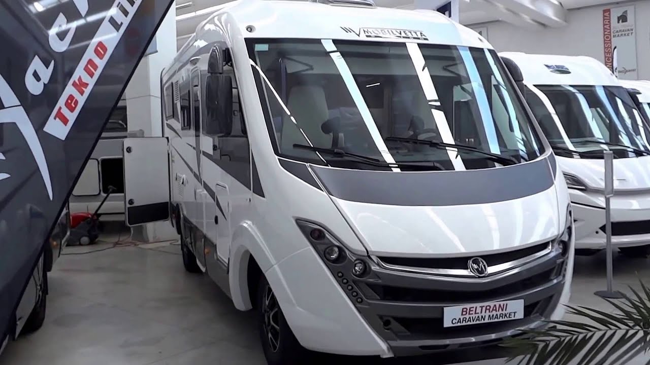Mobilvetta K yacht Tekno Line 84 - Motorhome sotto ai 7 metri con i letti gemelli