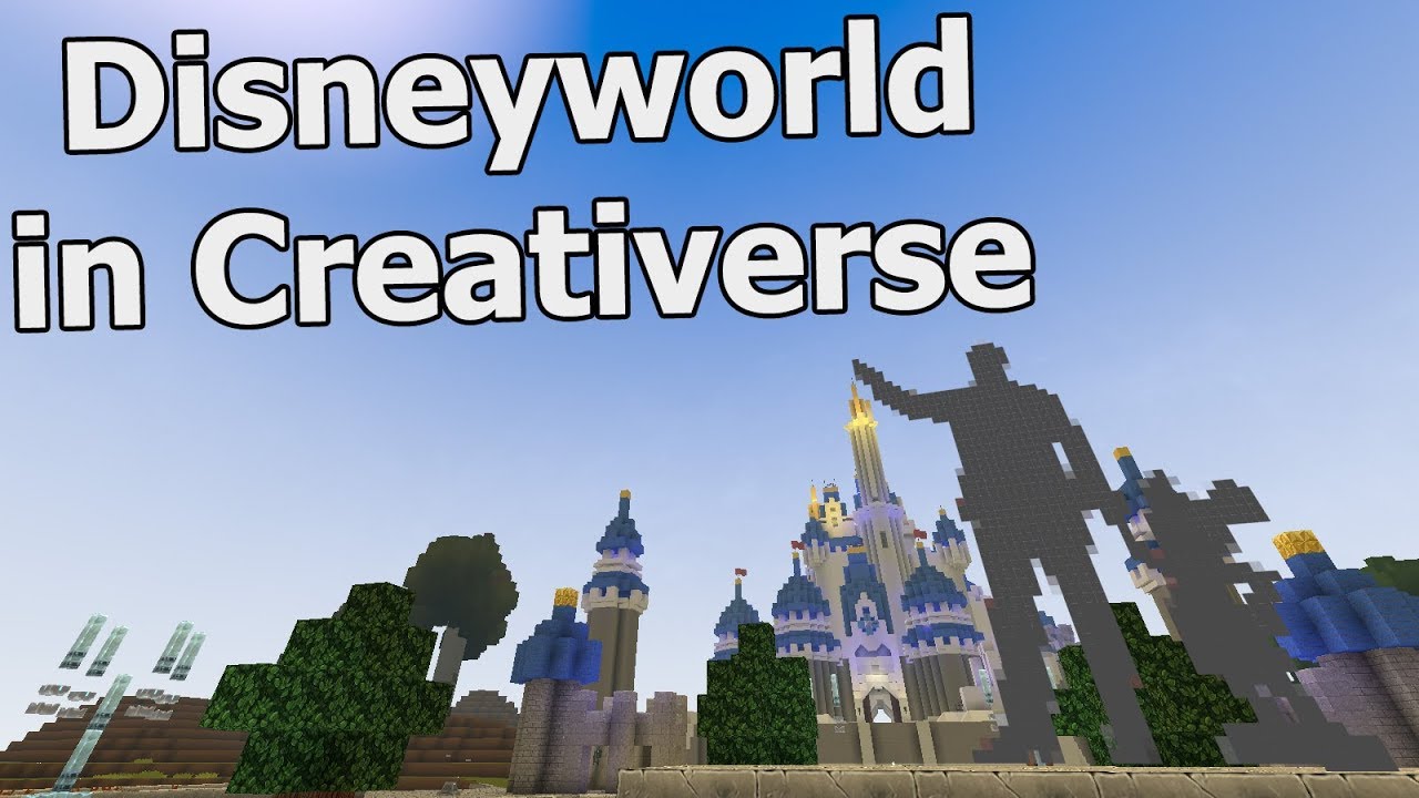 DISNEYWORLD IN CREATIVERSE! (Update) - Creativerse Adventures