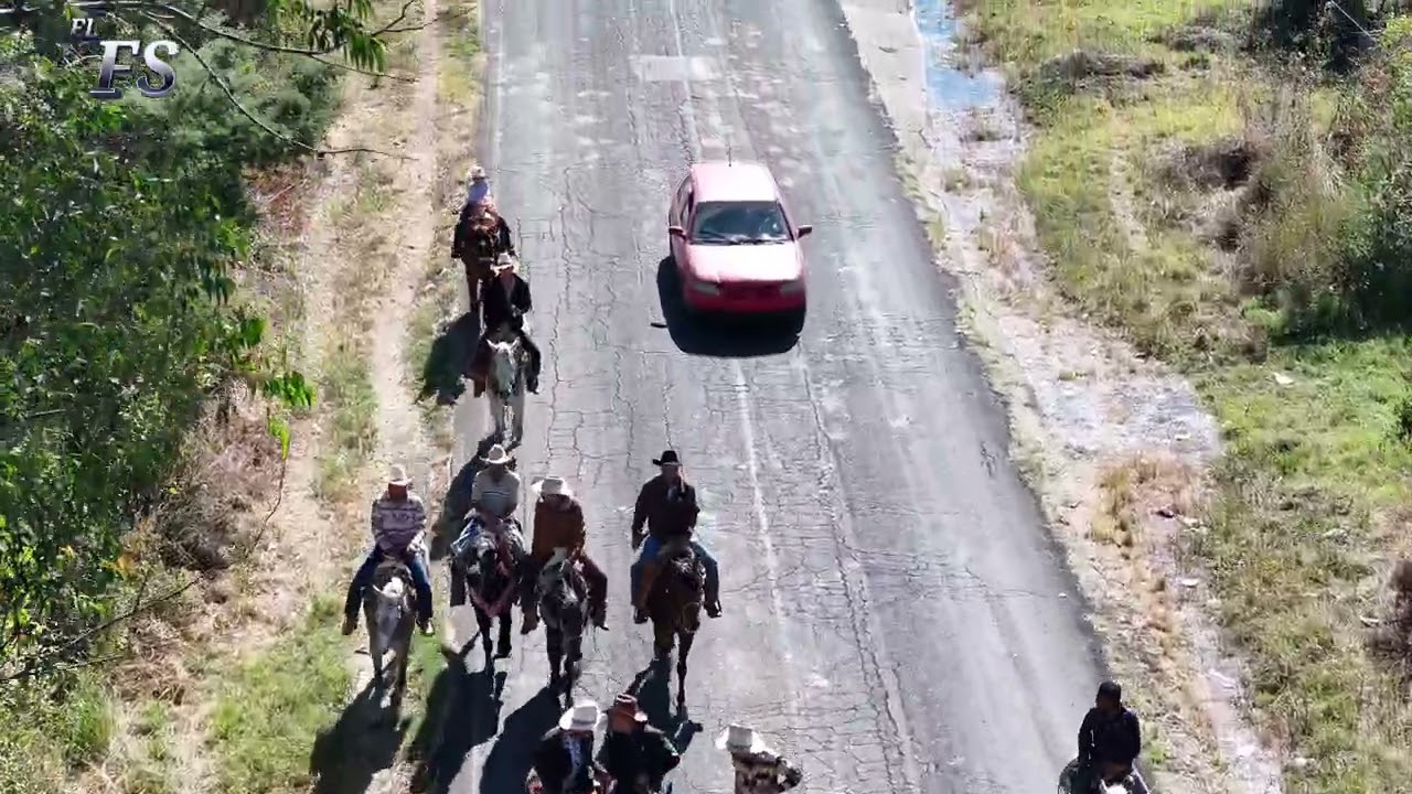 Cabalgata desde Cuitzillo Chico a  Chiquimitío  2025🐎