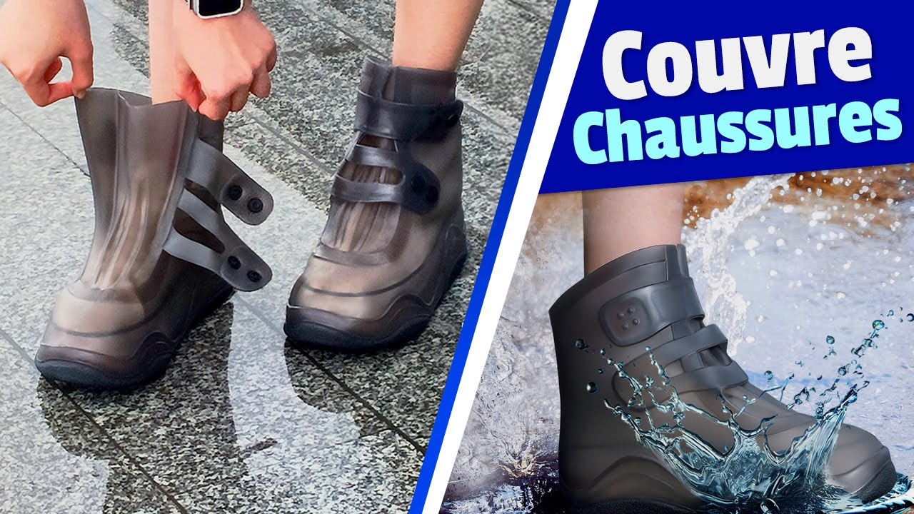Comment garder ses pieds au sec et &eacute;viter les glissades avec ces couvre-chaussures ? [PEARLTV.FR]
