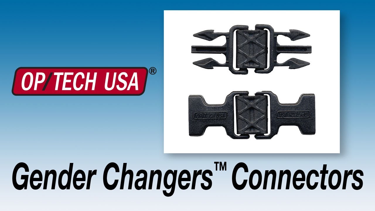 Gender Changers™ - System Connectors - OP/TECH USA