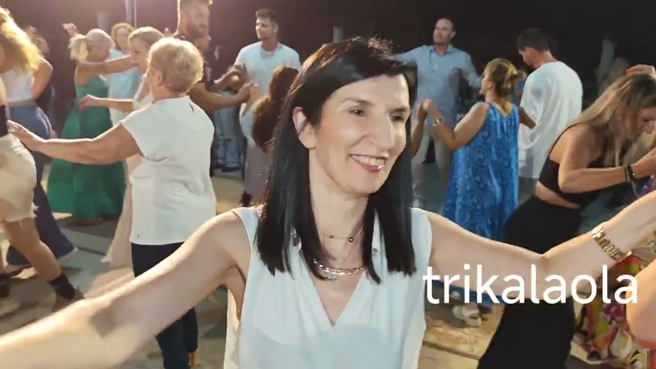 Πυργετός Τρικάλων εκδήλωση παραδοσιακό γλέντι χορός Πολιτιστικού Συλλόγου μέρος 4ο Σάββατο 12-7-2025