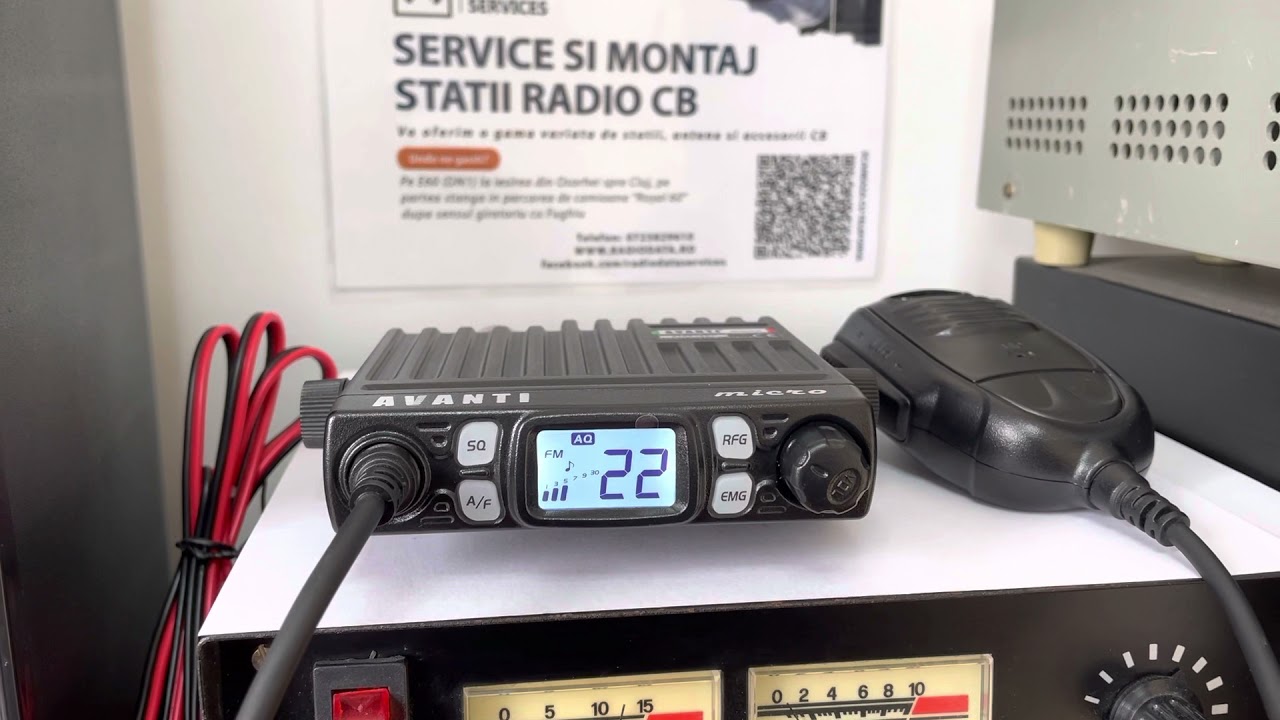 Avanti Micro VOX ASQ - Test statie radio CB | www.radiodata.ro