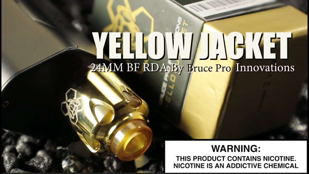 YELLOW JACKET 24MM BF RDA By Bruce Pro Innovations