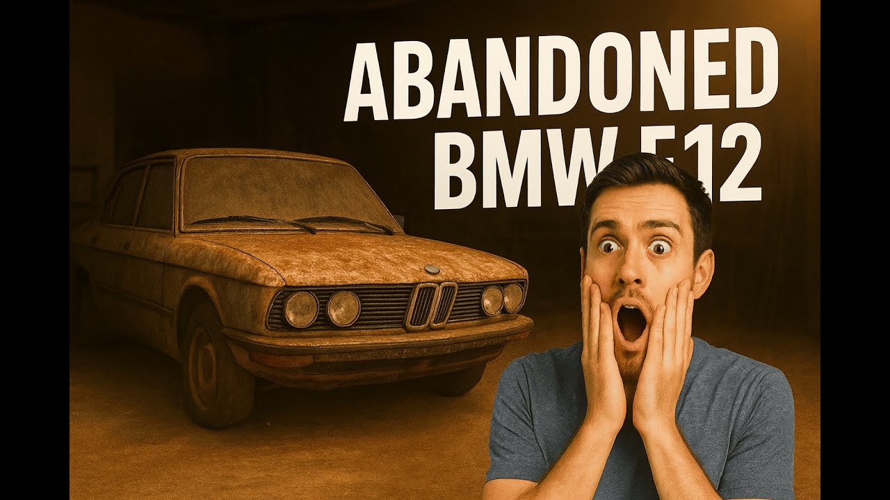 Проект реставрации заброшенного BMW E12