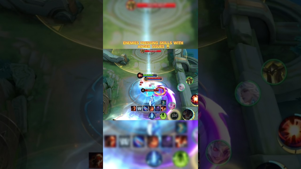 Enemies pressing skills with anger issues 😂 #shorts #moba5v5 #aldous